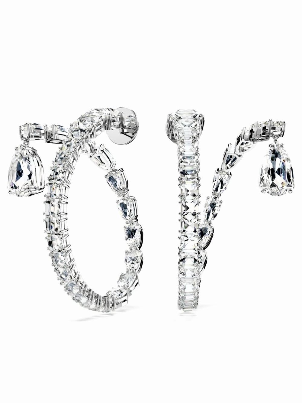 Swarovski Matrix Hoops
